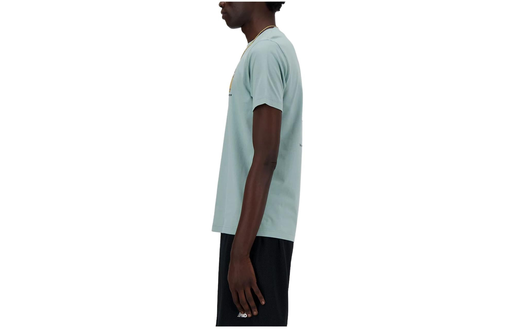 New Balance Sport Essentials Barrel Runner T-Shirt 'Blue' MT41596SAM - 3