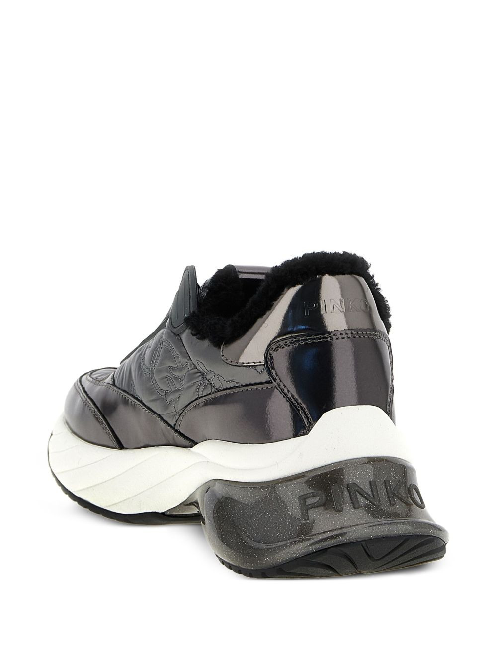 Ariel 19 quilted logo-detail sneakers - 3