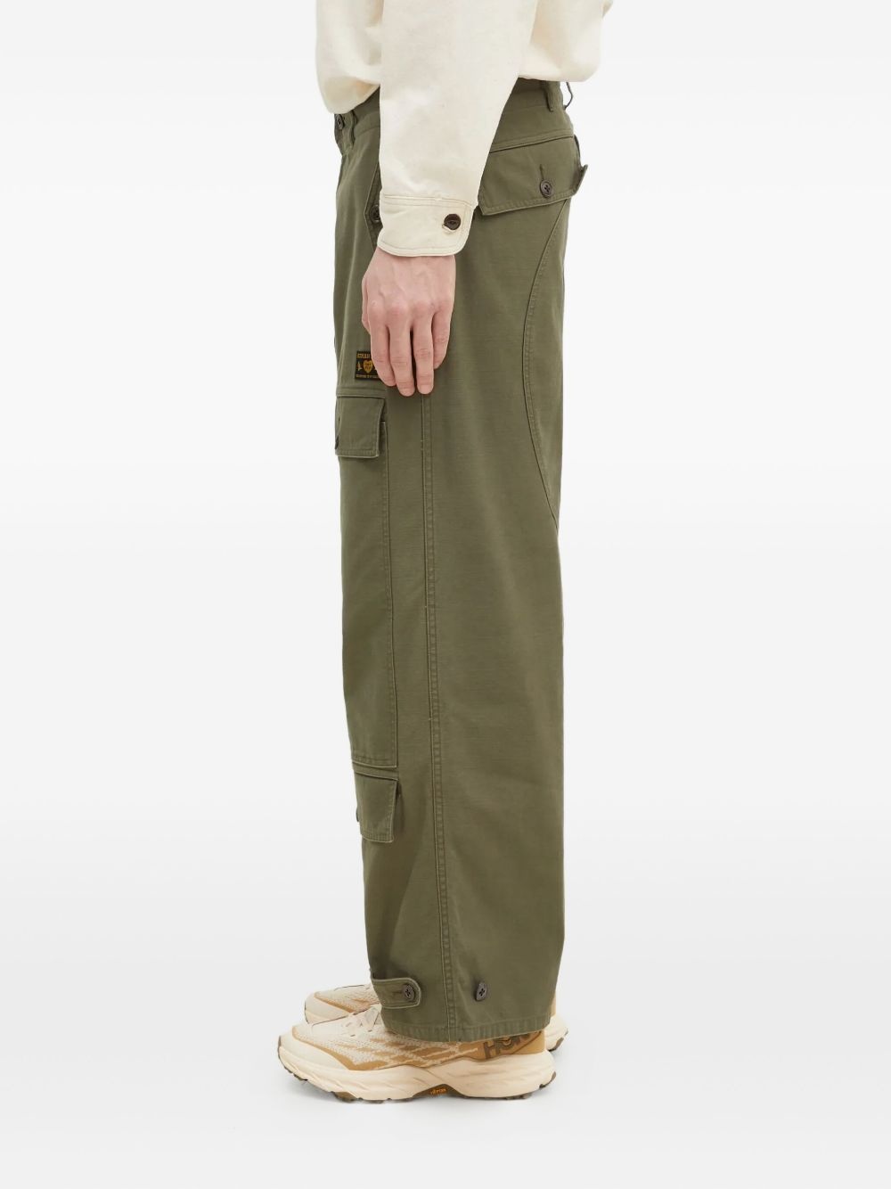 multi-pocket cargo trousers - 2