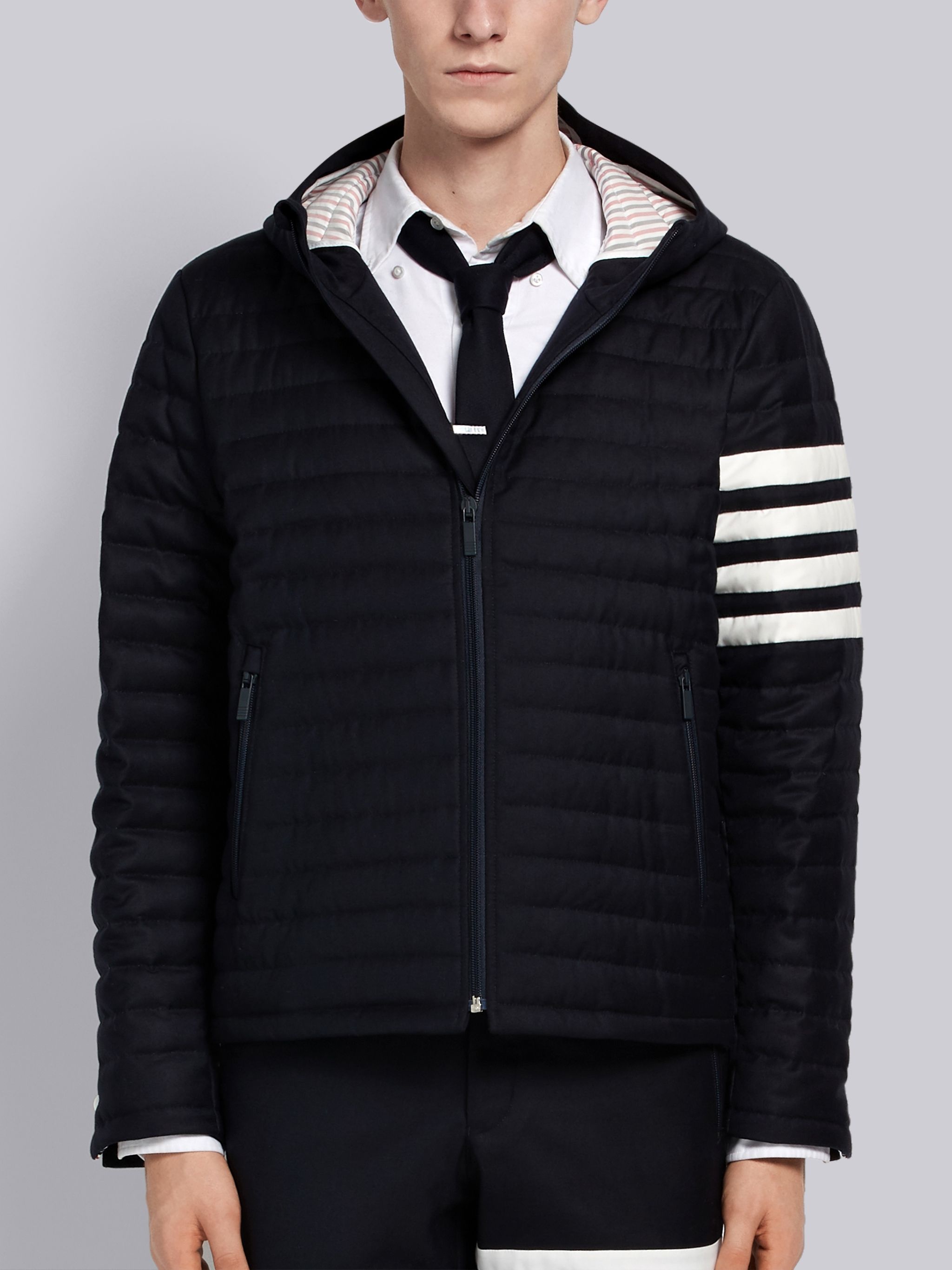 4-Bar quilted jacket - 1