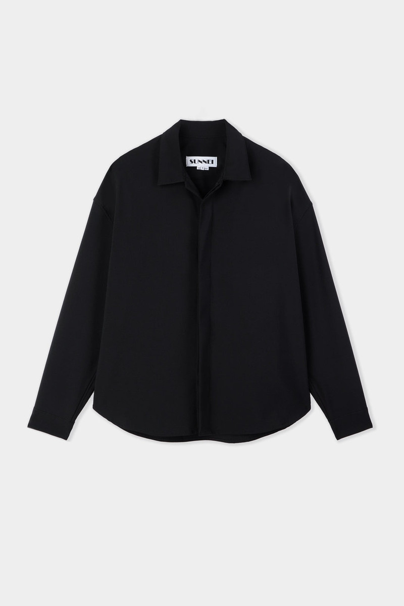 OVER SHIRT / black 1