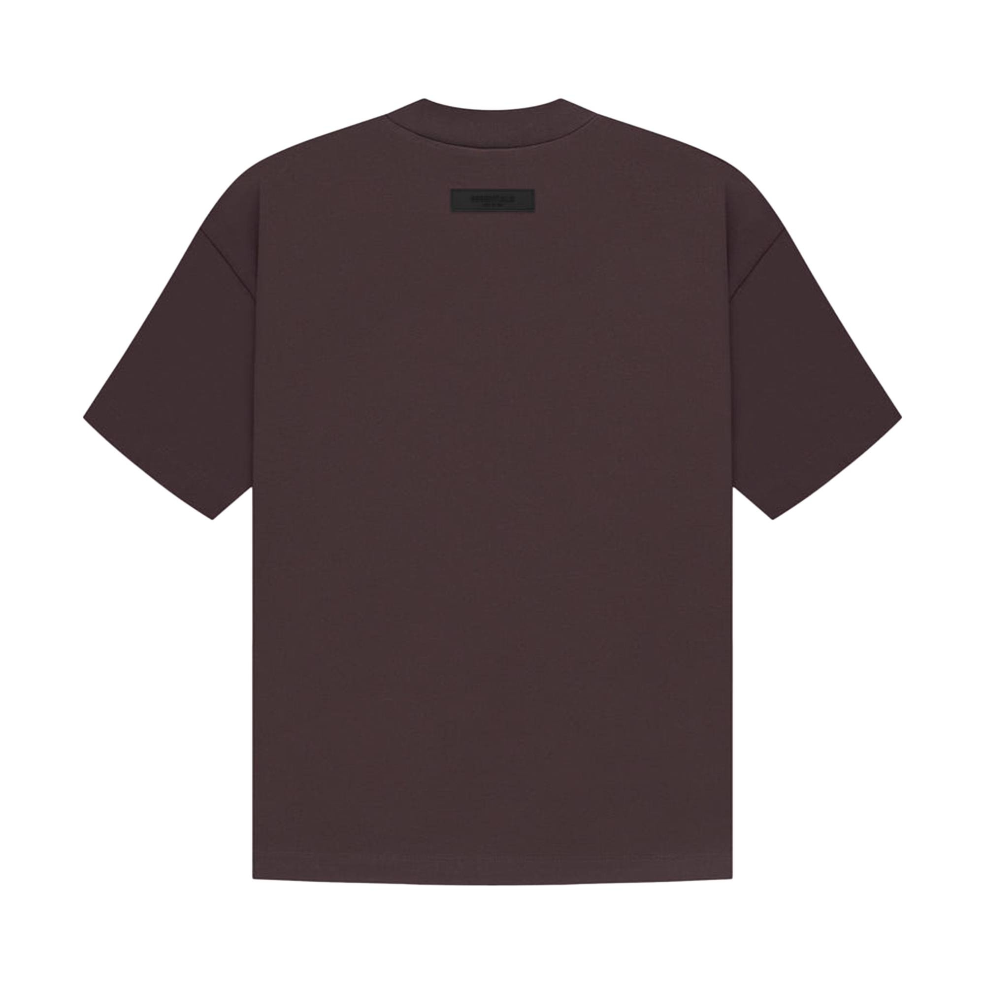 Fear of God Essentials Short-Sleeve Tee 'Plum' - 2