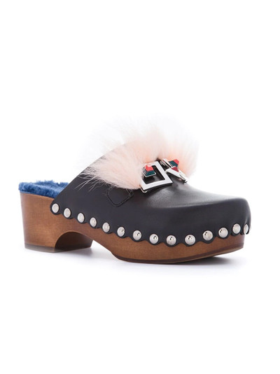 FENDI Square Eye clogs outlook