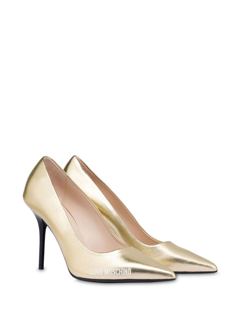 Moschino metallic pumps outlook
