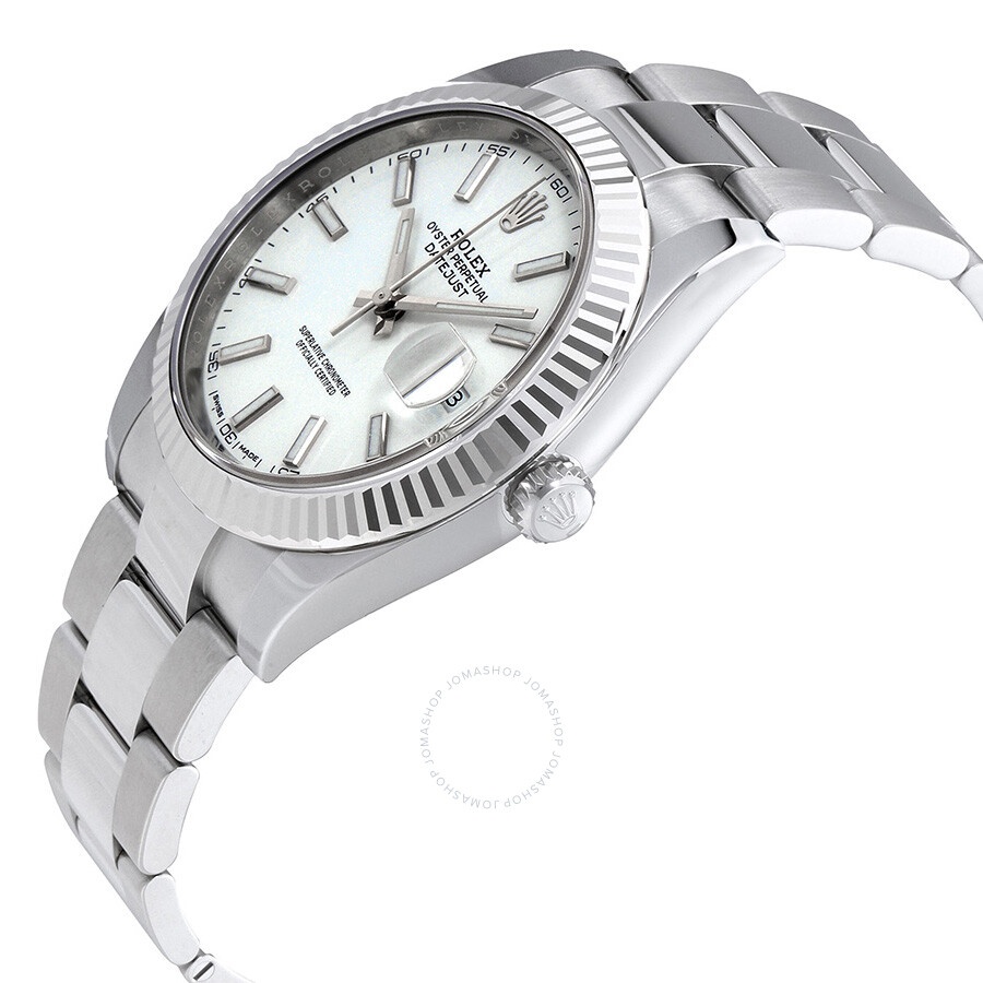 Rolex Datejust 41 White Dial Oyster Automatic Men's Watch 126334WSO - 2