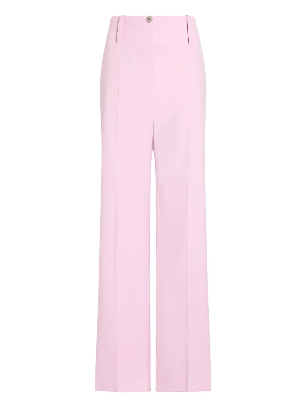 tall-waistband straight trousers - 1