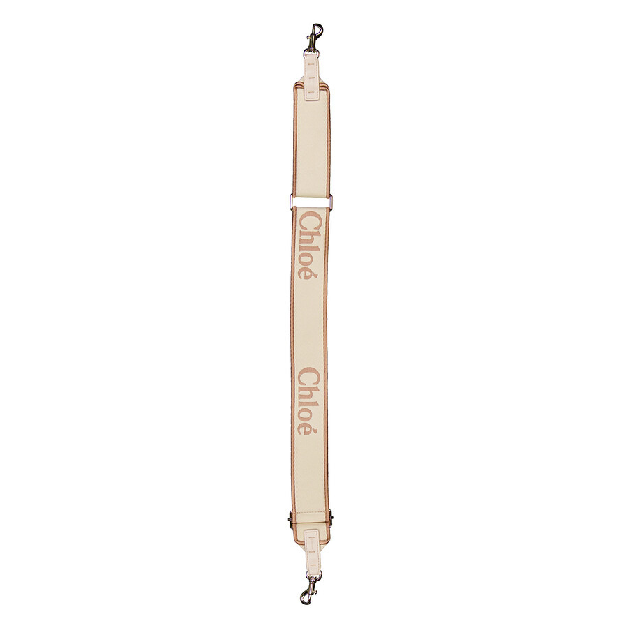 Chloe Logo Canvas Adjustable Bag Strap - 2