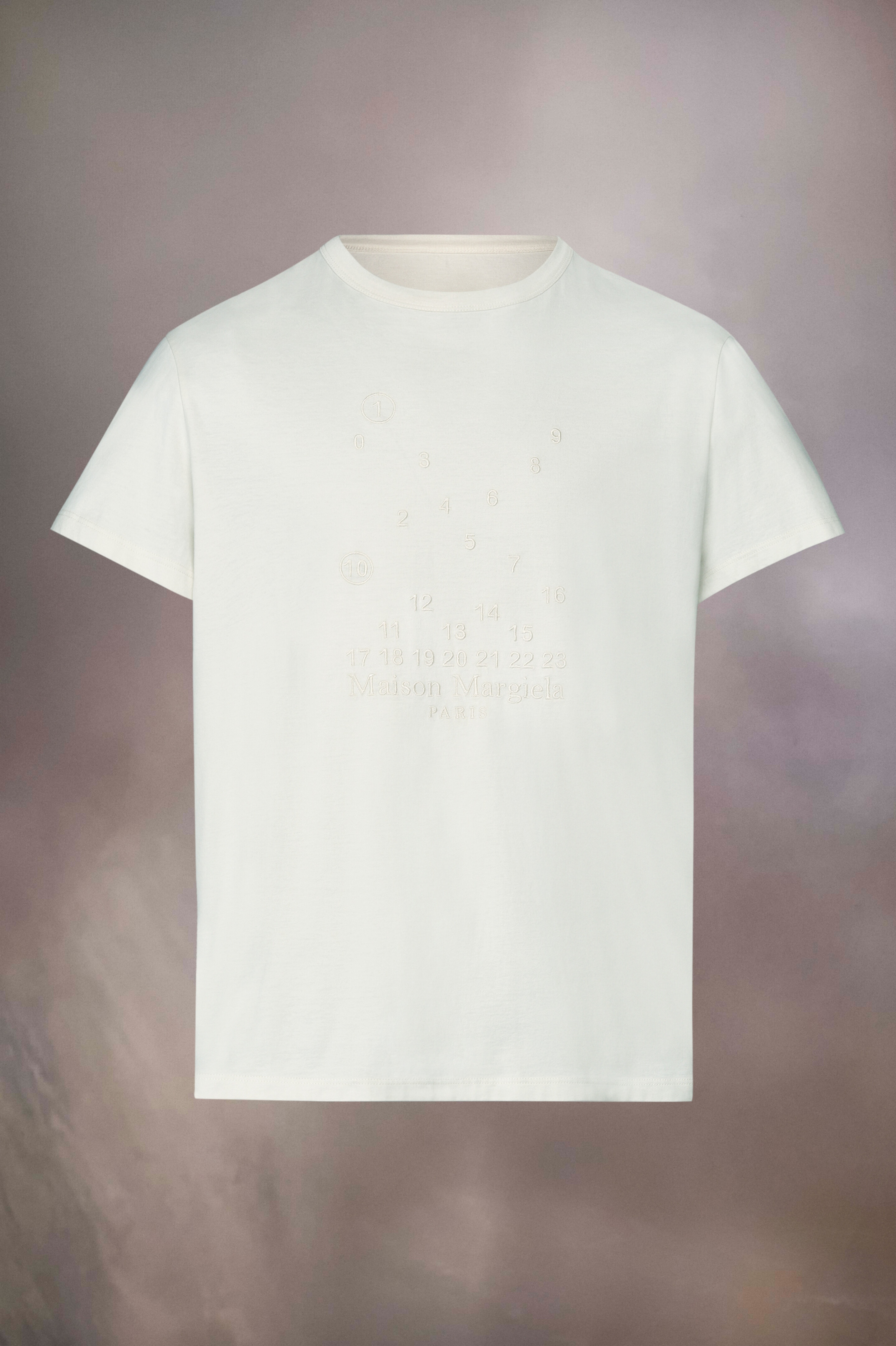 Numeric logo Mako cotton T-shirt - 1