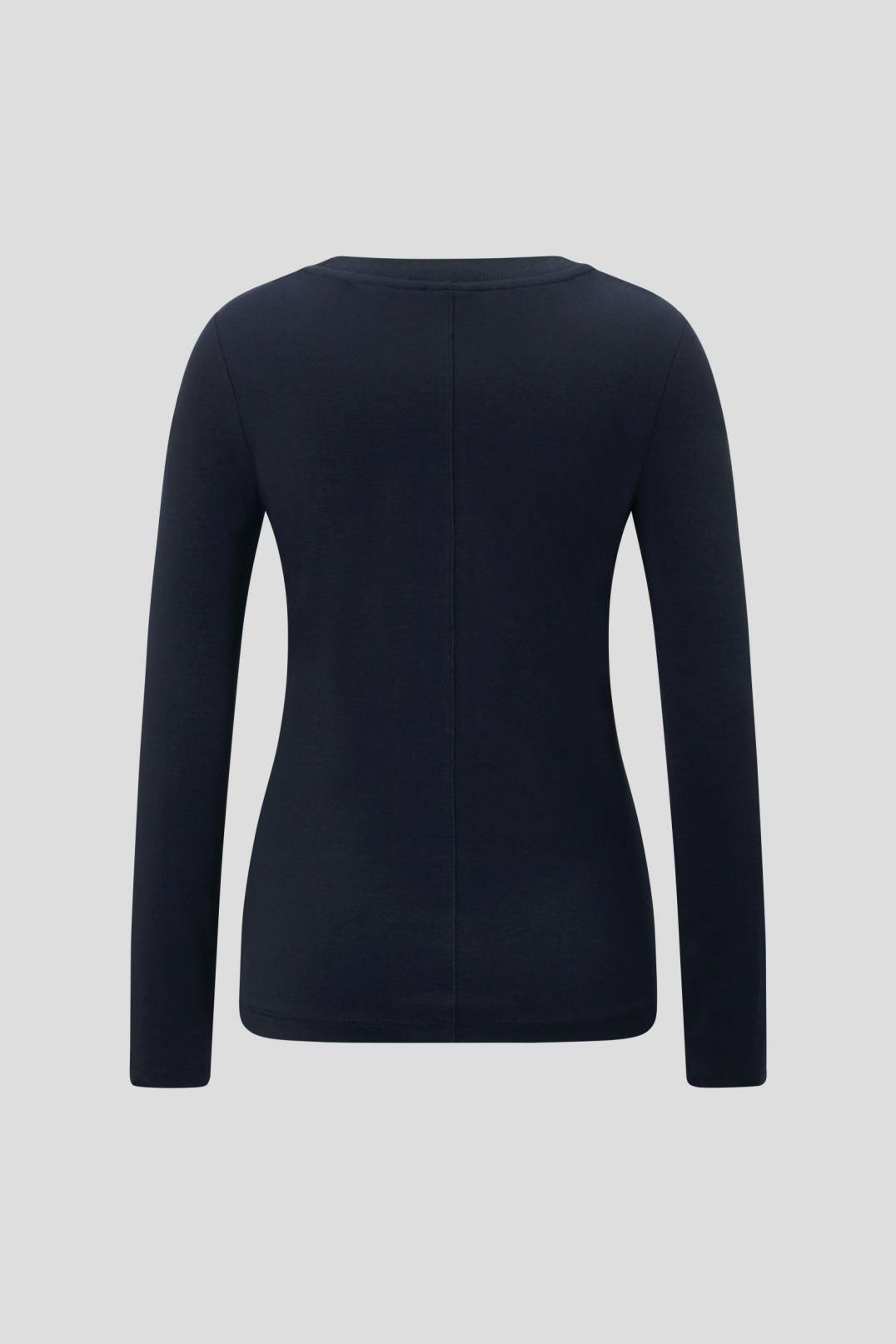 ALEXI LONG-SLEEVE TOP IN NAVY BLUE - 2