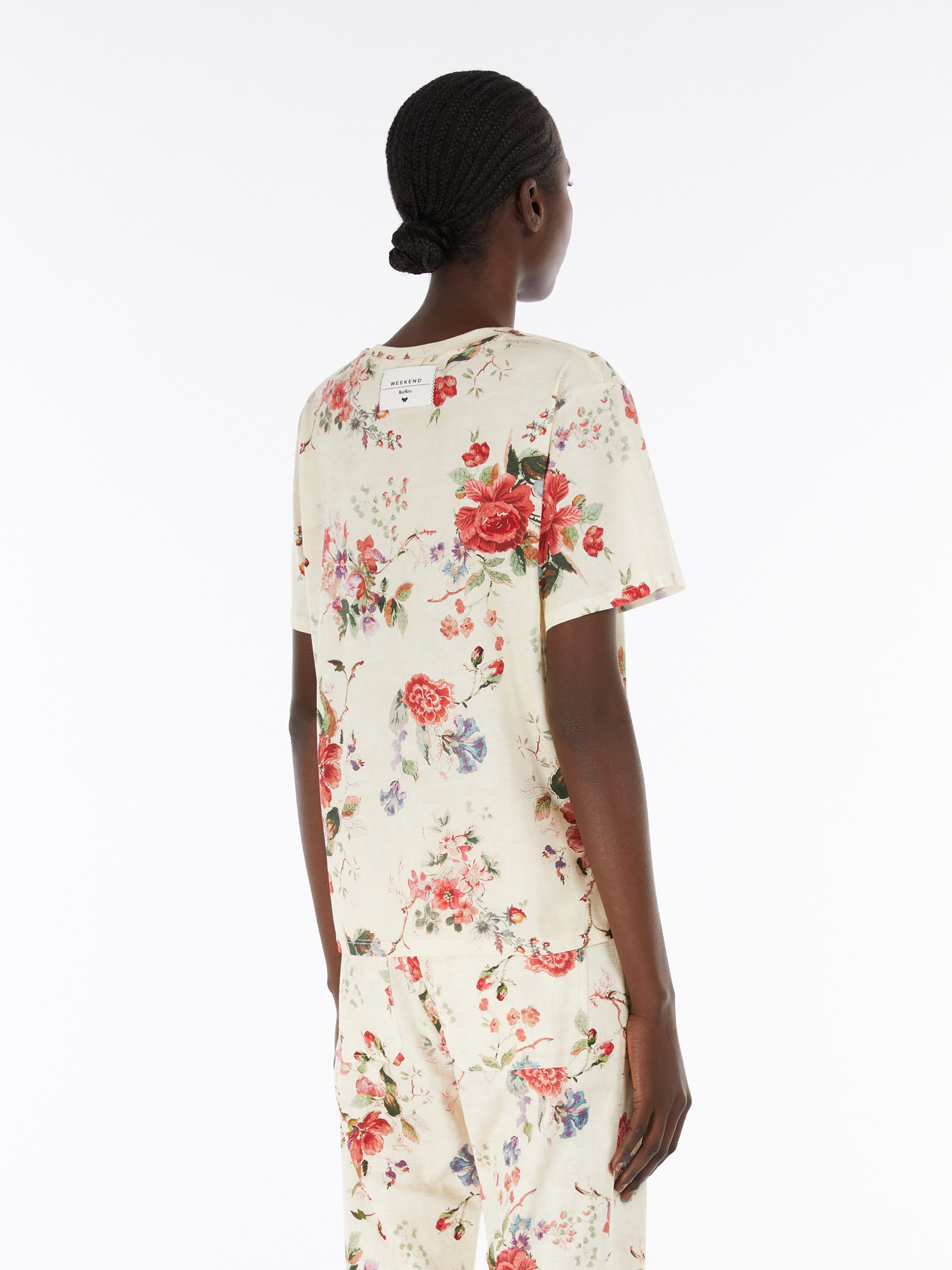 CADINE Printed jersey T-shirt - 4