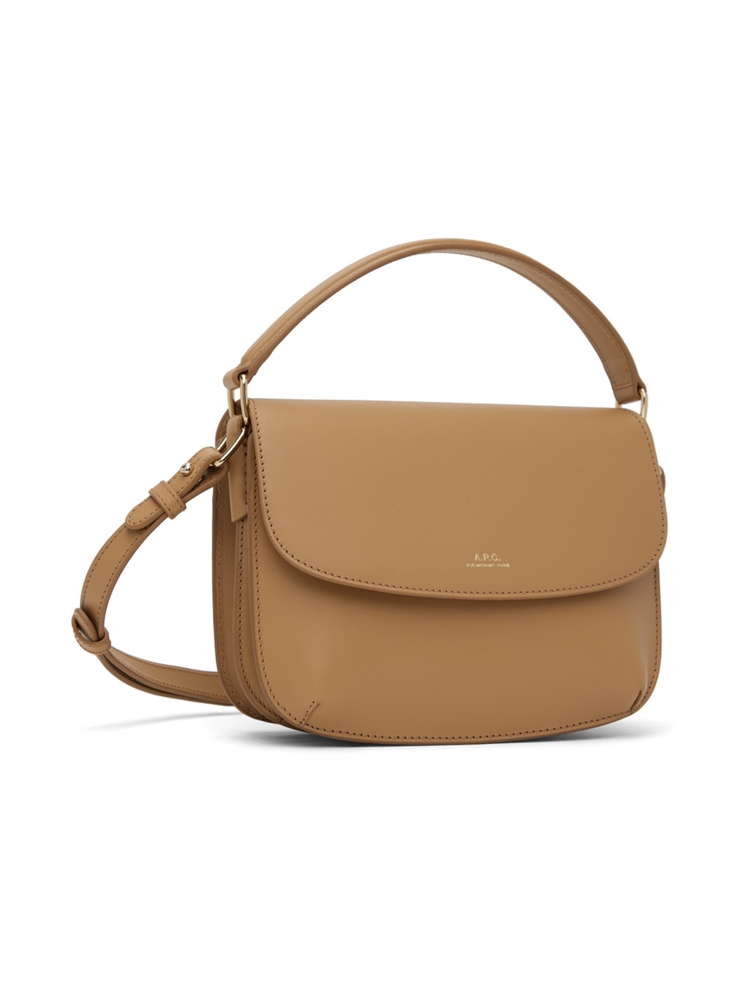 Beige Sarah Shoulder Mini Bag - 2