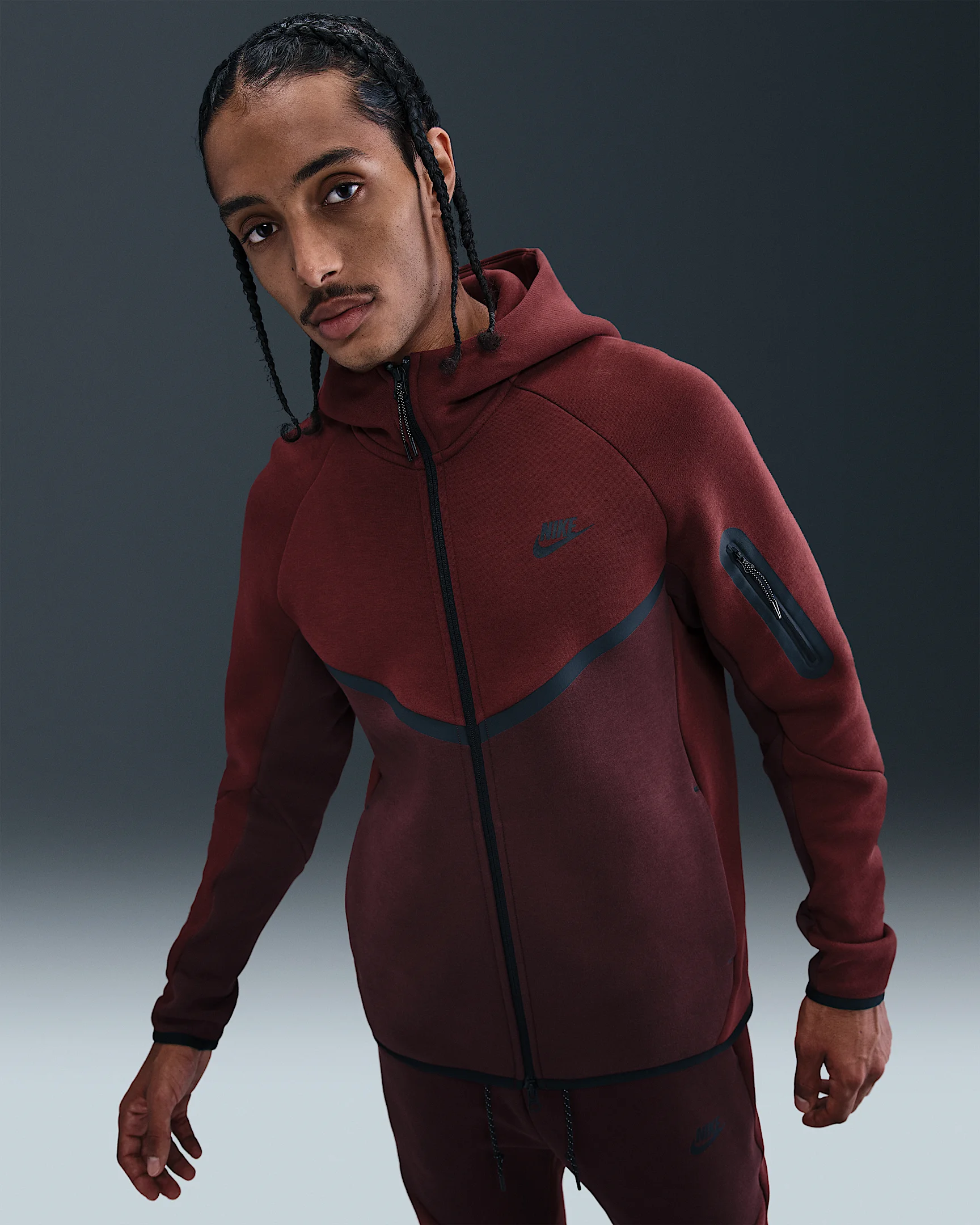 Nike Tech Men's Fleece Windrunner Full-Zip Jacket - 1