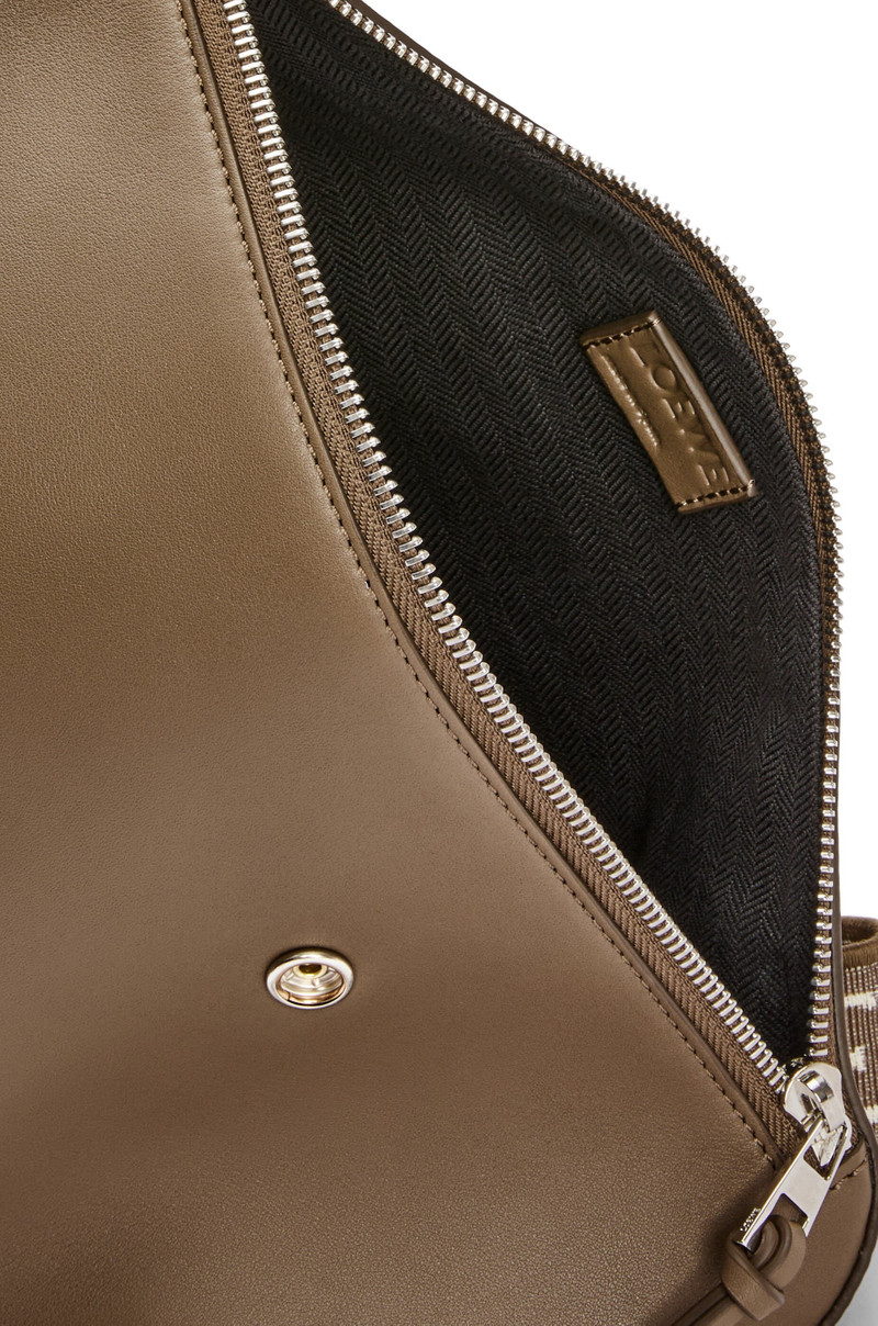 Anton Sling in supple smooth calf and jacquard 5