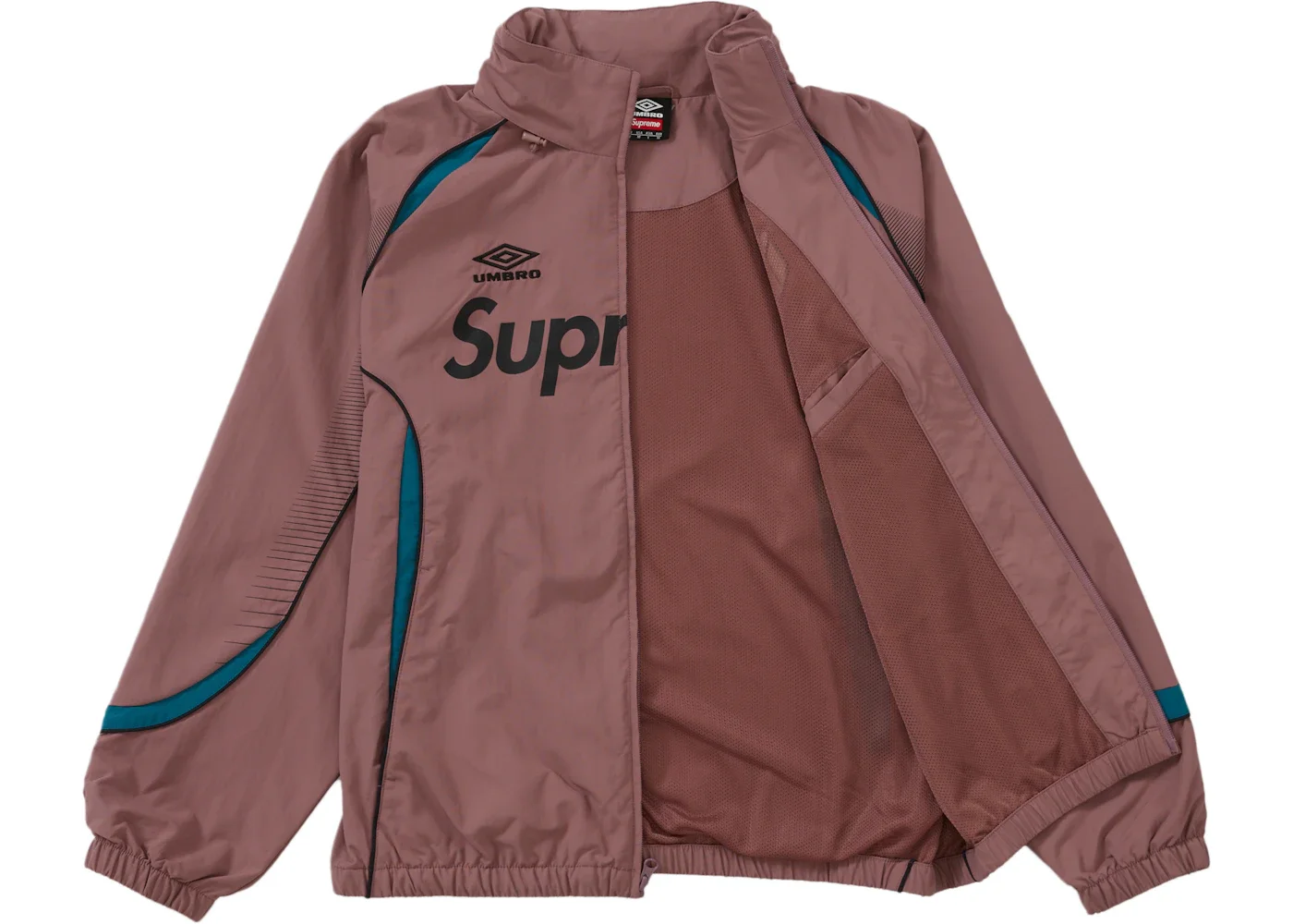 Supreme Supreme Umbro Track Jacket Dusty Plum - SS22J74 DUSTY PLUM 