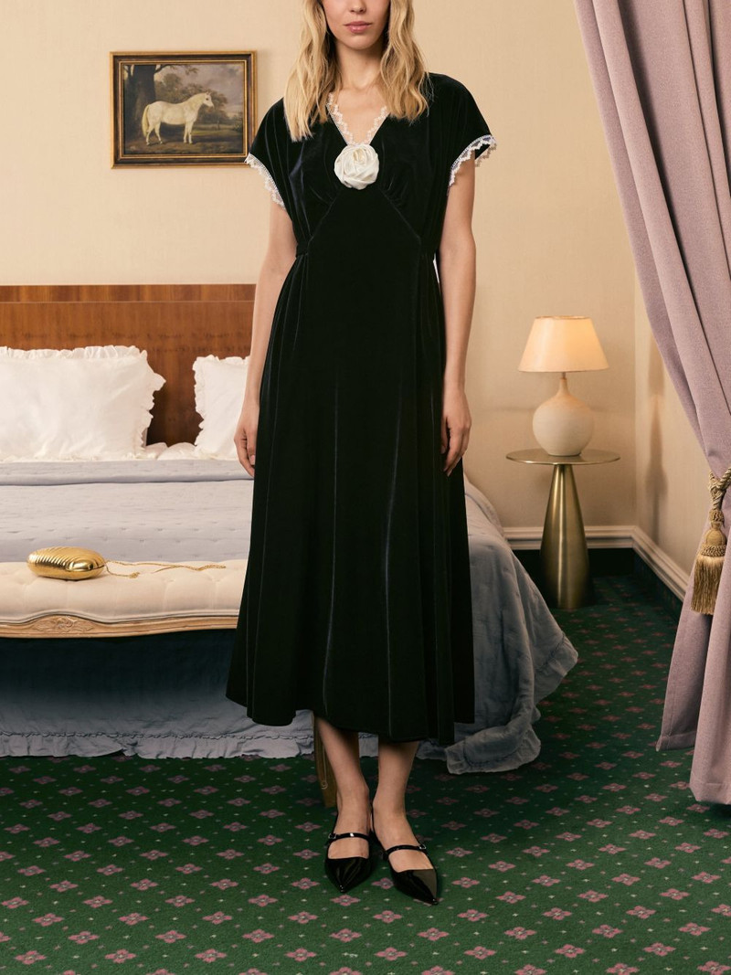 SLEEPER The Genus rose midi dress outlook