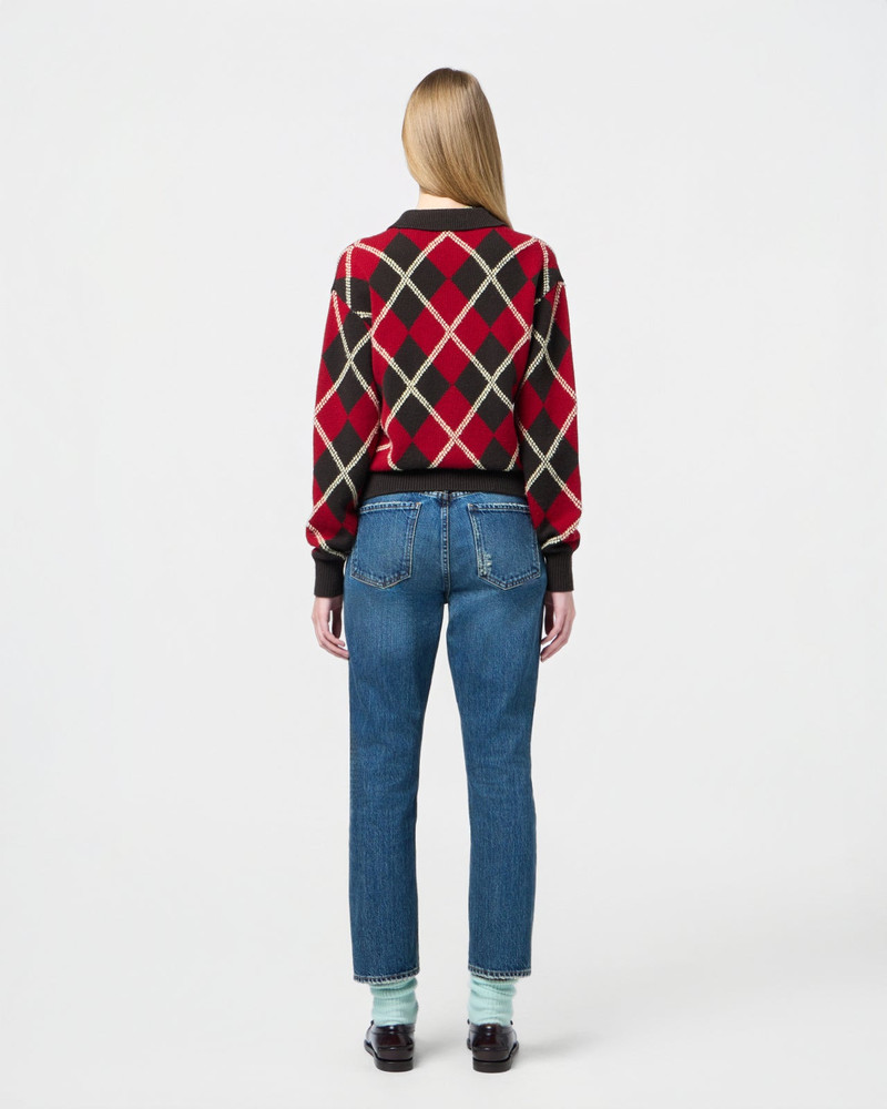 Collegiate Argyle Polo 7