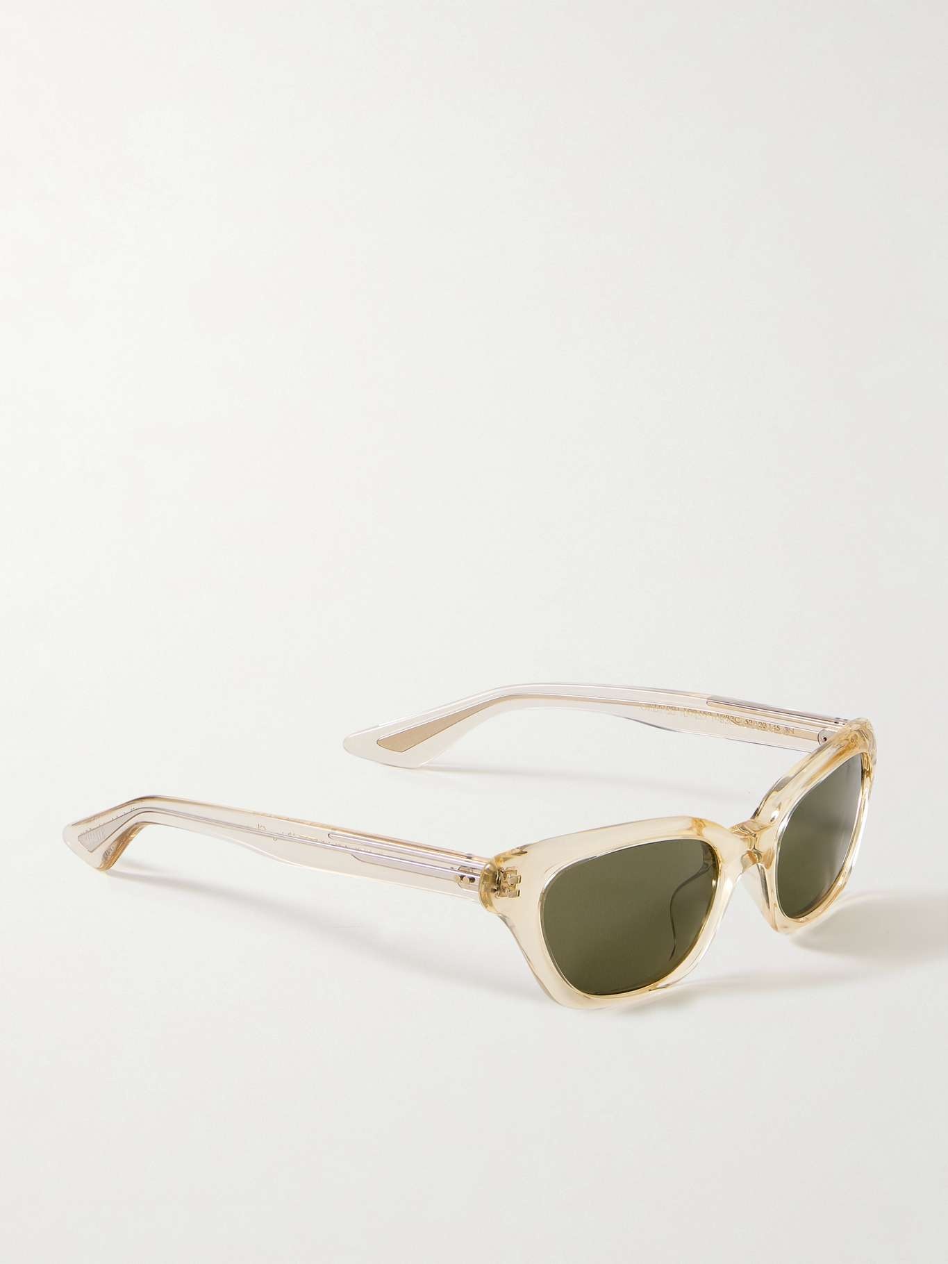 + Khaite cat-eye acetate and gold-tone sunglasses - 3