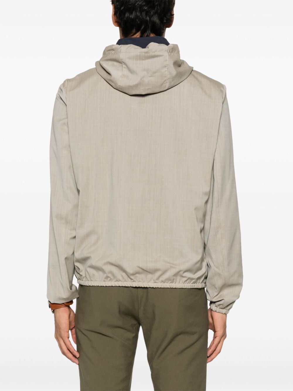 reversible hooded jacket - 4