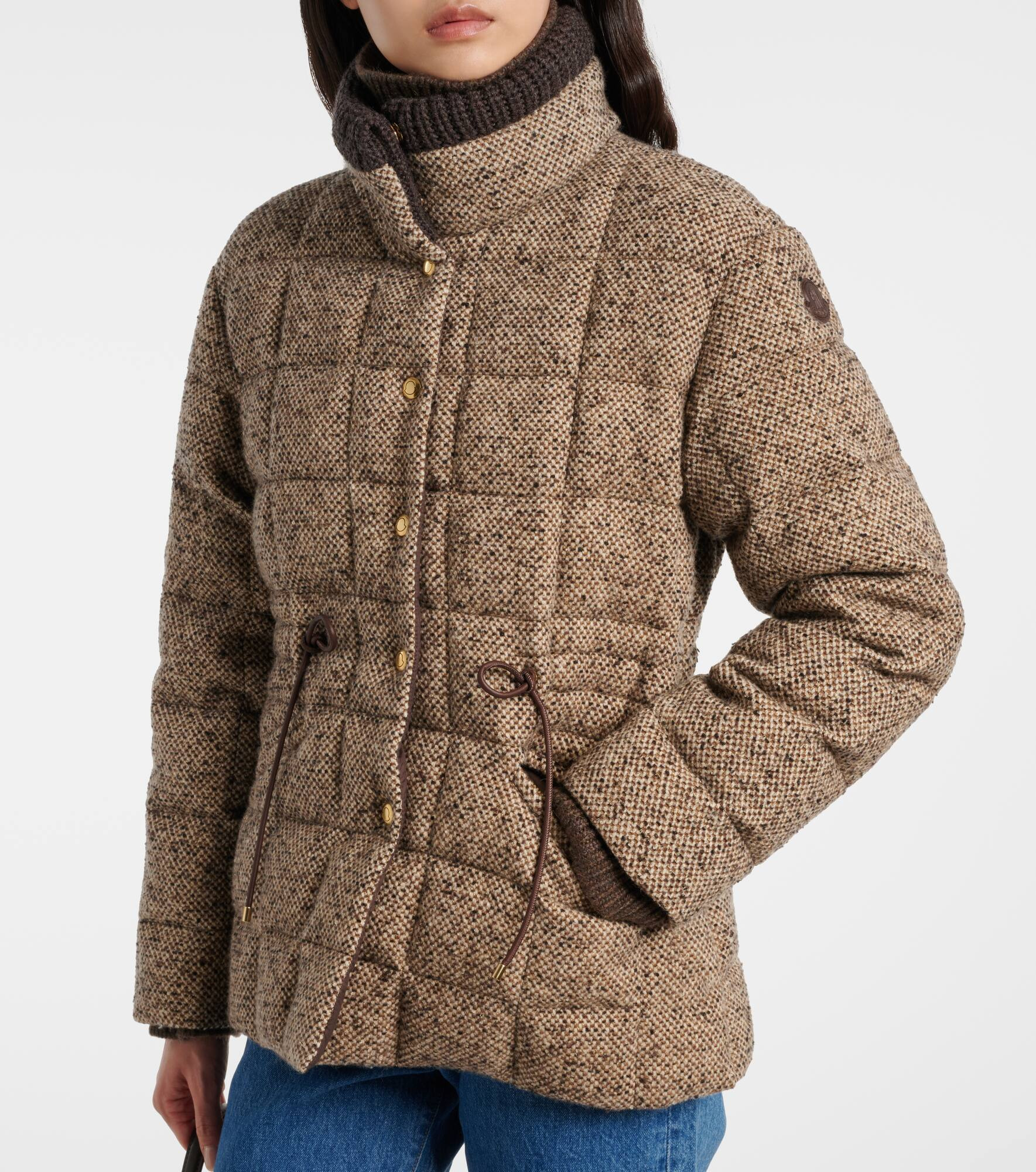 Antigony wool-blend down jacket - 6