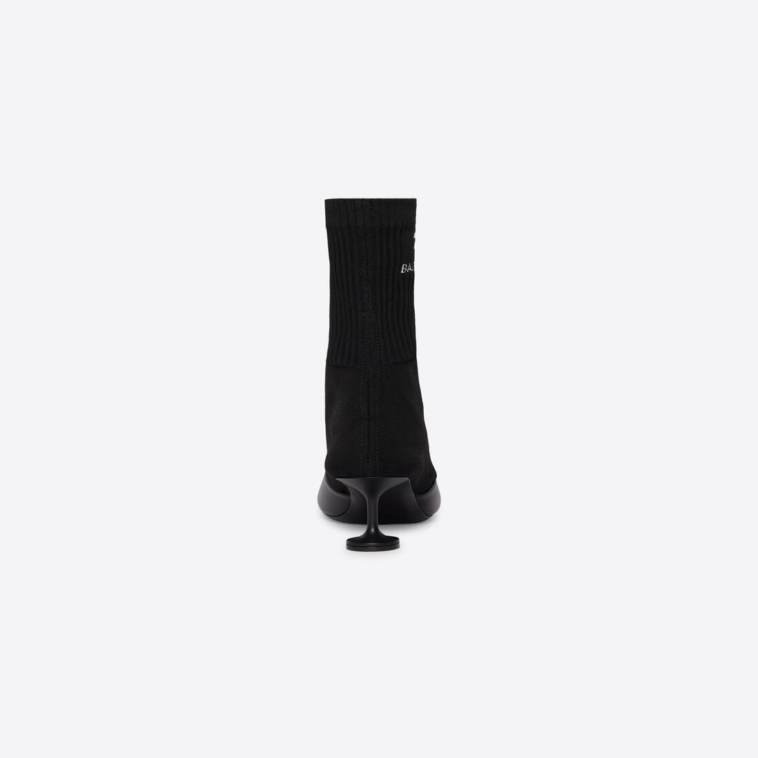 Women's Sock 50mm Bootie in Black - 2