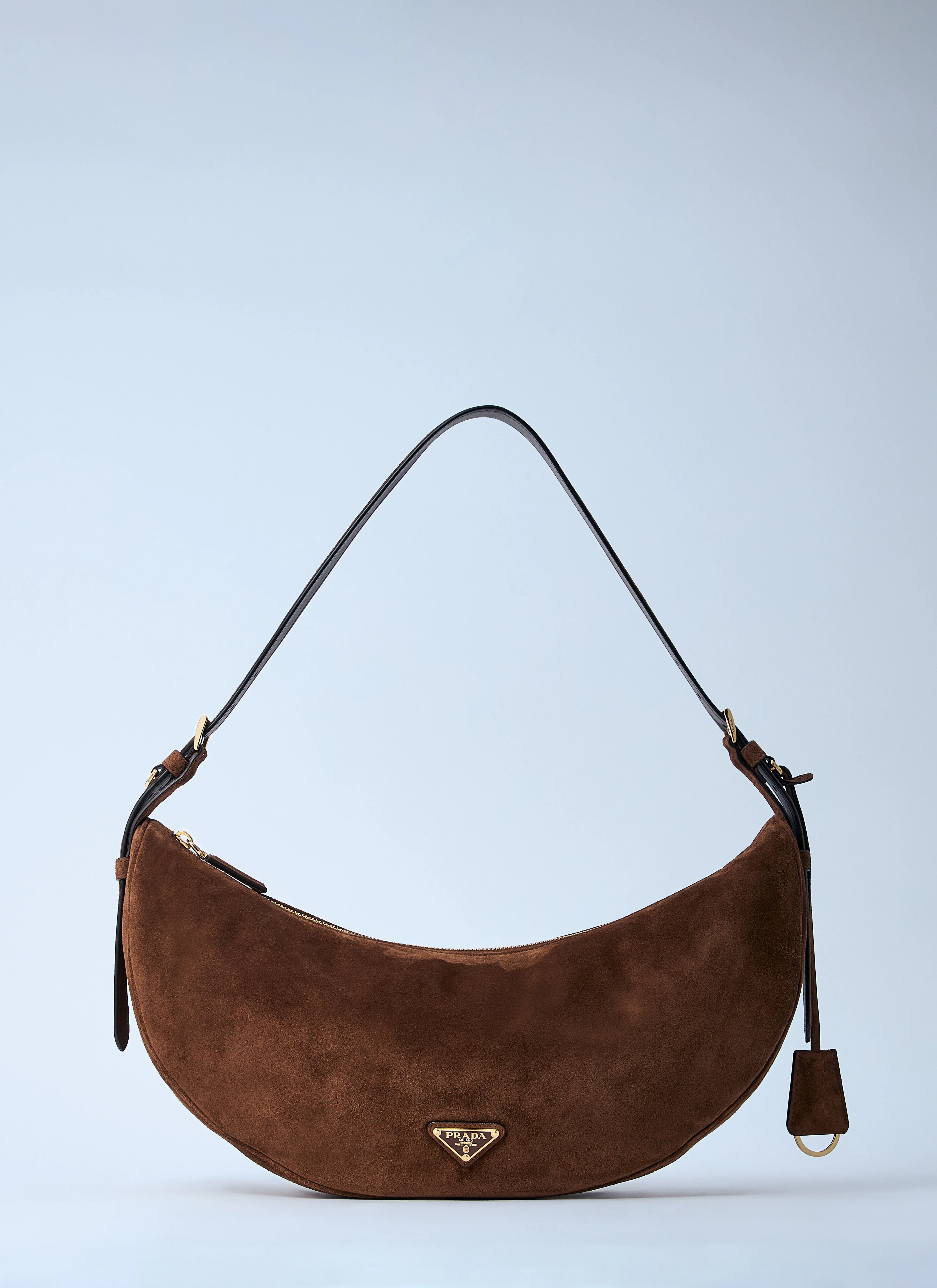 Small Suede Shoulder Bag - 1