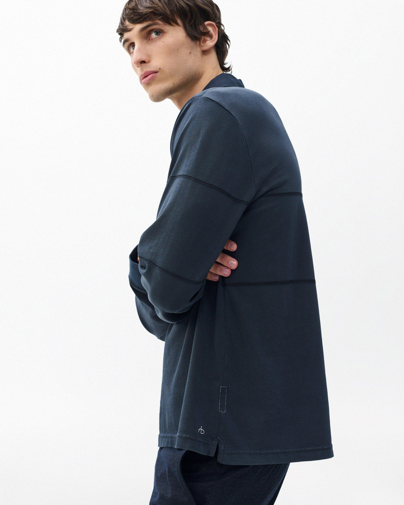 Washed Cotton Rugby Shirt 5