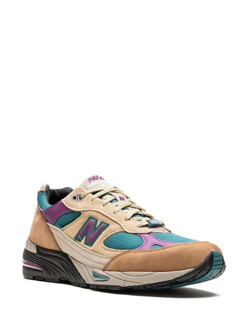 New Balance x Palace 991 "Teal" sneakers outlook