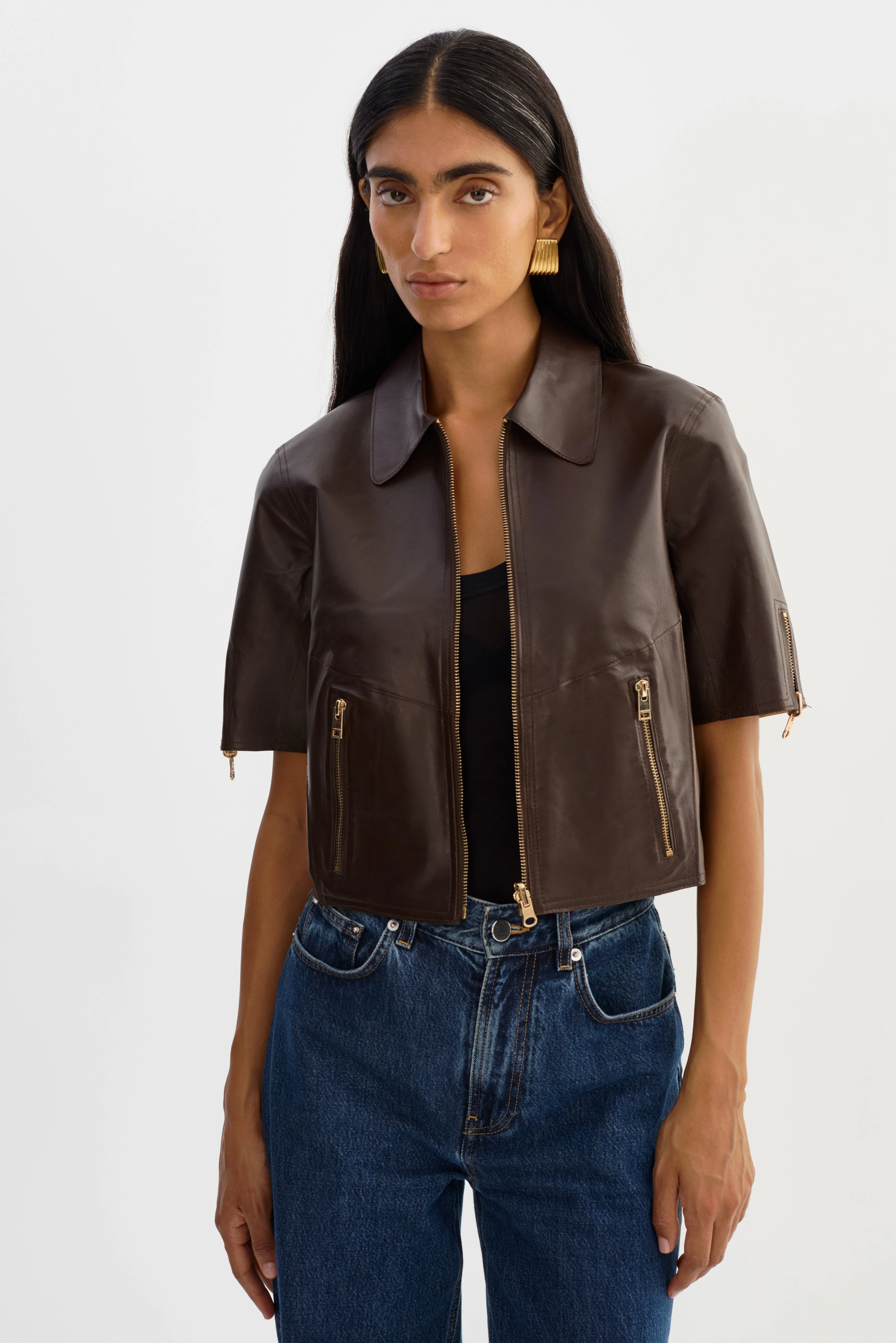 SEVANA | Reversible Leather Jacket - 1