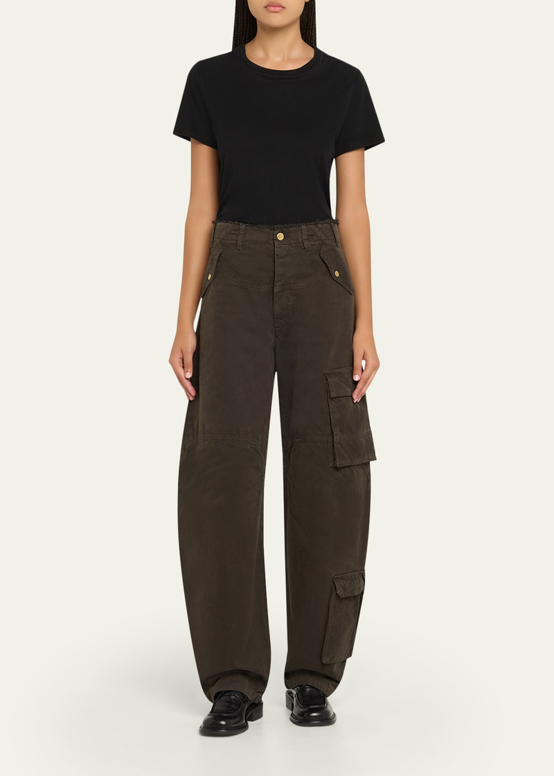 DARKPARK Rosalind Wide-Leg Baggy Cargo Jeans outlook
