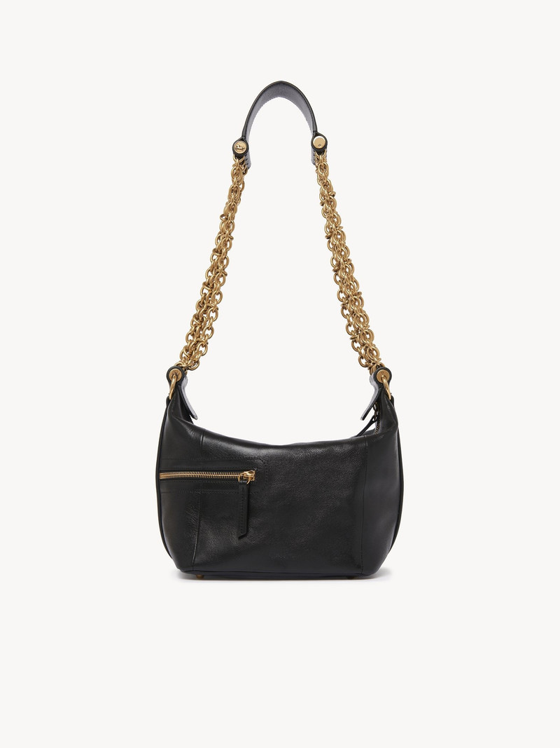 CAMERA CHAIN BAG IN SHINY LEATHER - 1