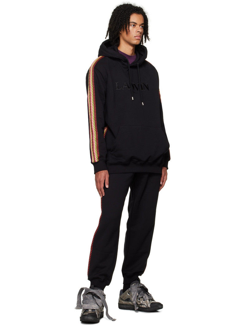 Lanvin Silver Curb Sneakers outlook