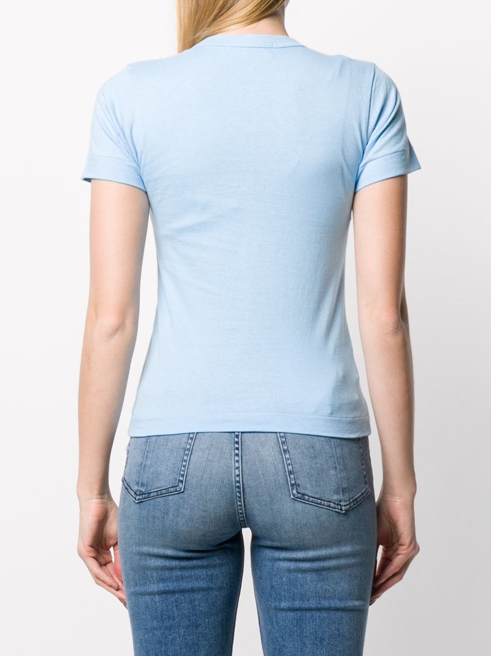 logo print T-shirt - 4