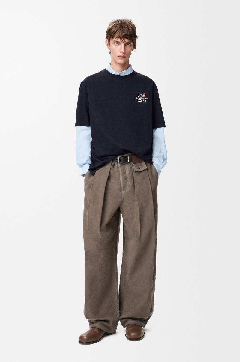 Loewe Loose fit T-shirt in cotton outlook