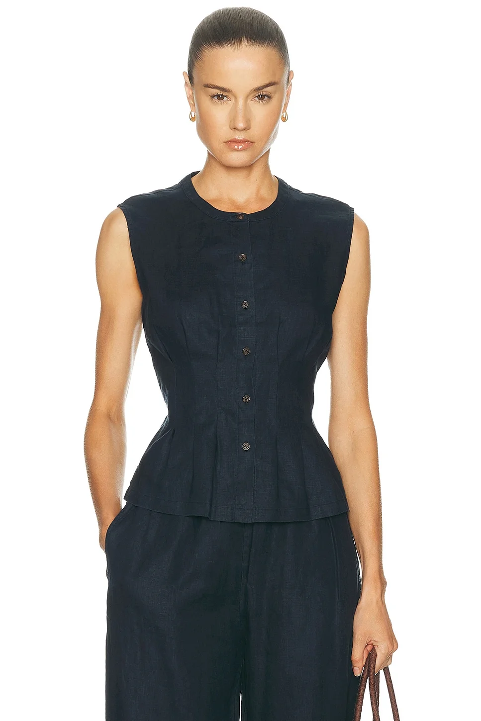Lara Linen Top - 1