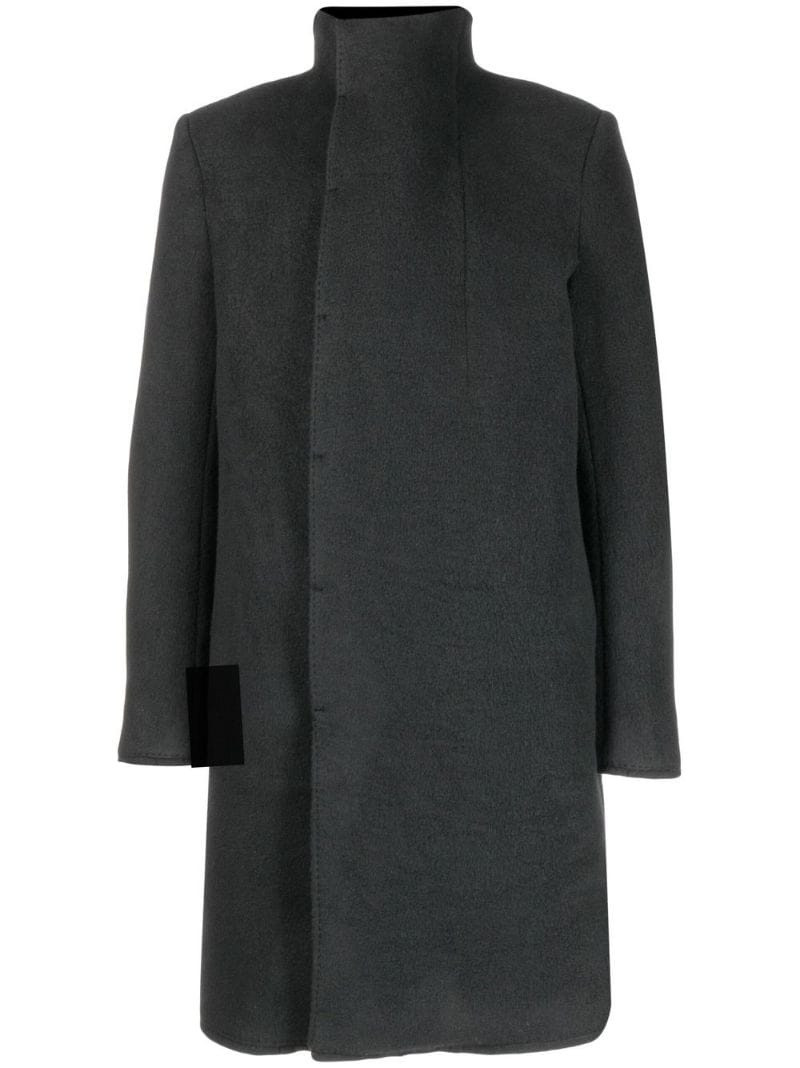 high-neck wool coat 1