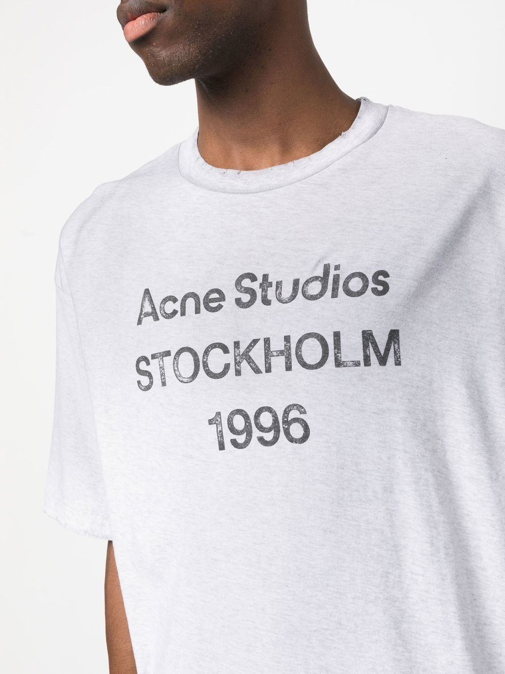Logo Stockholm 1996-print T-shirt - 5