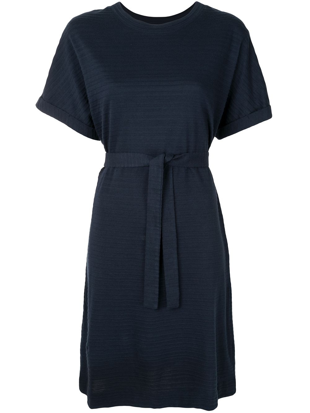 flared T-shirt dress - 1