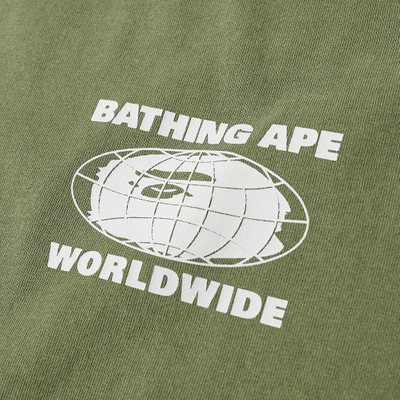 A BATHING APE® A Bathing Ape Worldwide Overdye Tee outlook