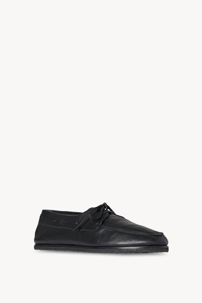 The Row Sailor Loafer in Leather outlook