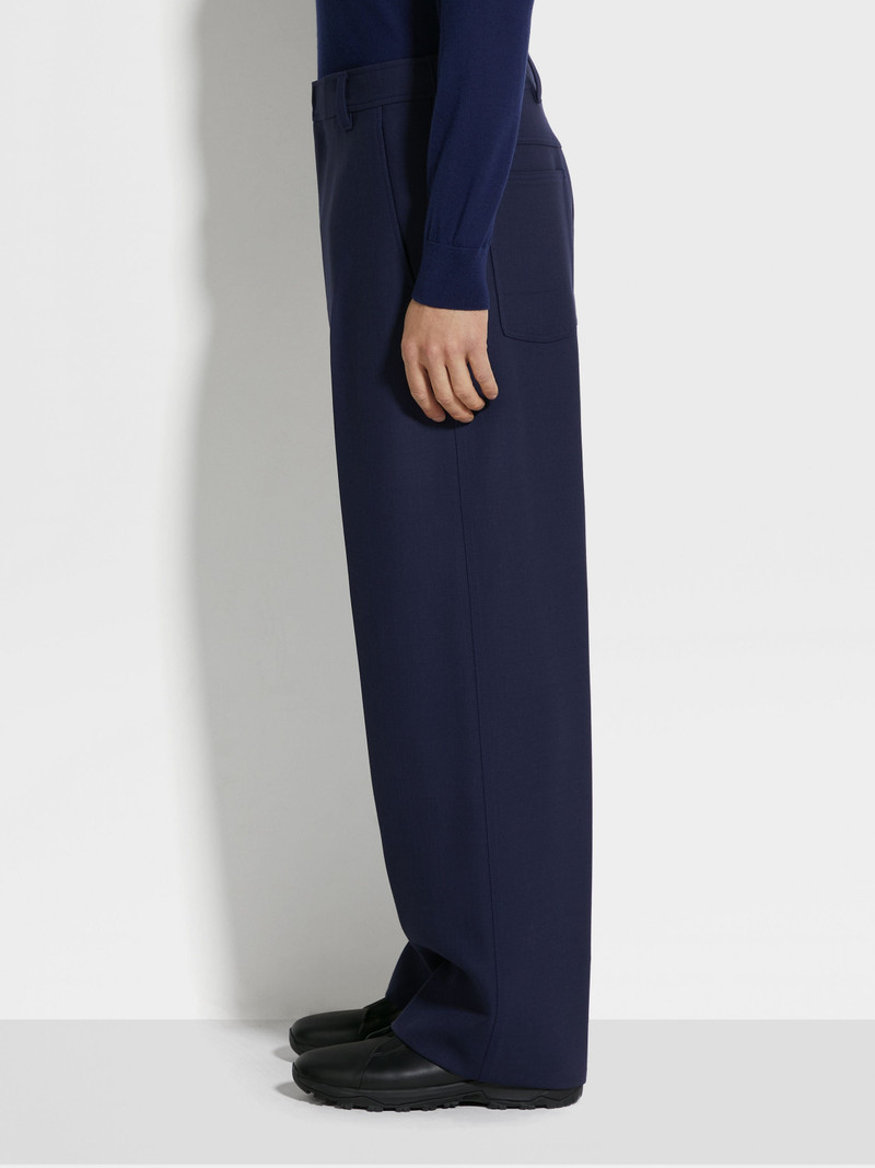 INK BLUE WOOL PANTS 4