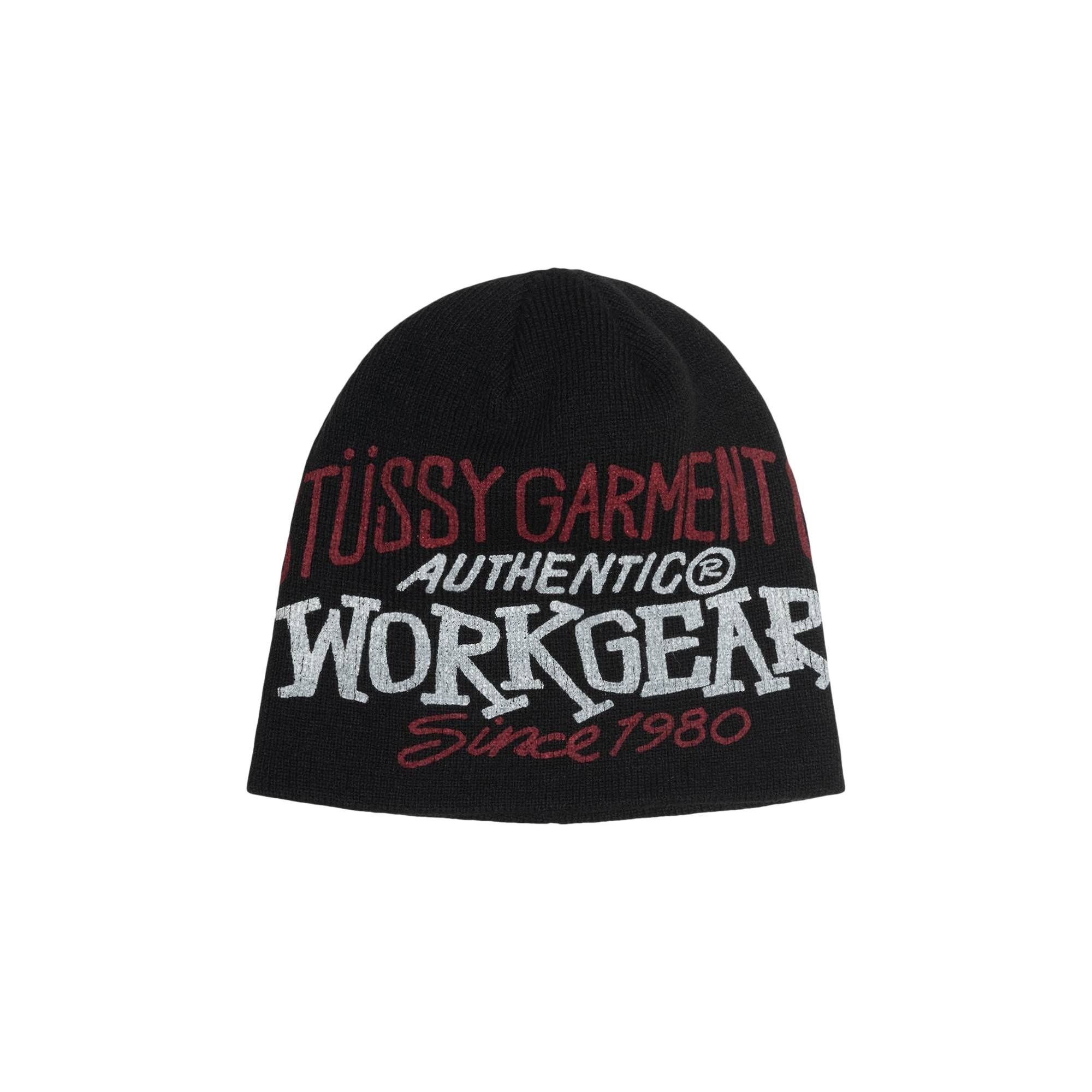 Stussy Workgear Print Skullcap 'Black' - 1