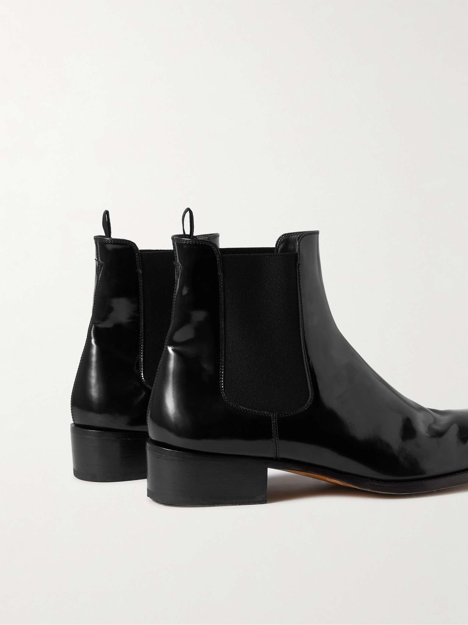 Alec Patent-Leather Chelsea Boots - 4