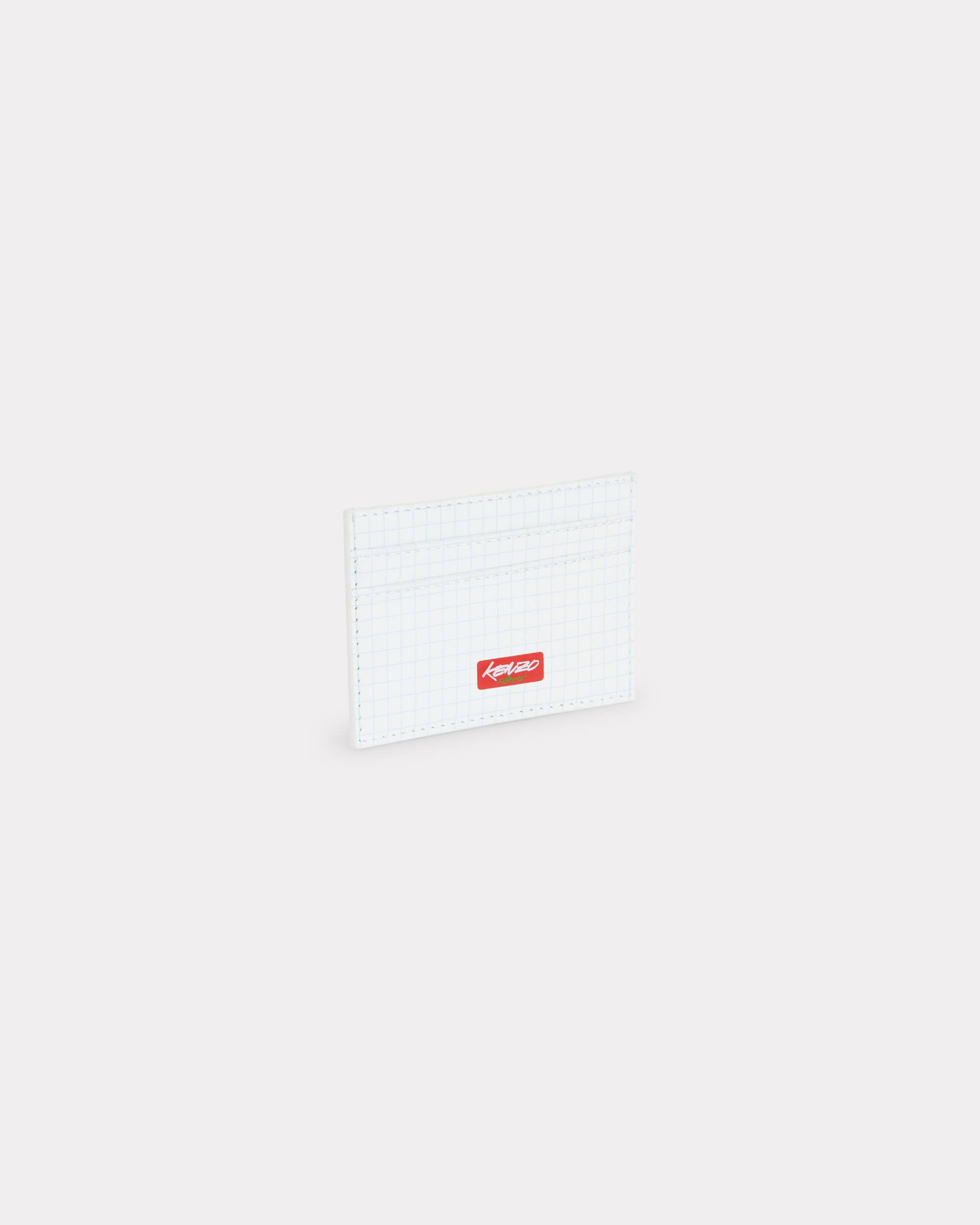 'Kenzo x Futura 2000' card holder 'Kenzo Paper' in leather - 2