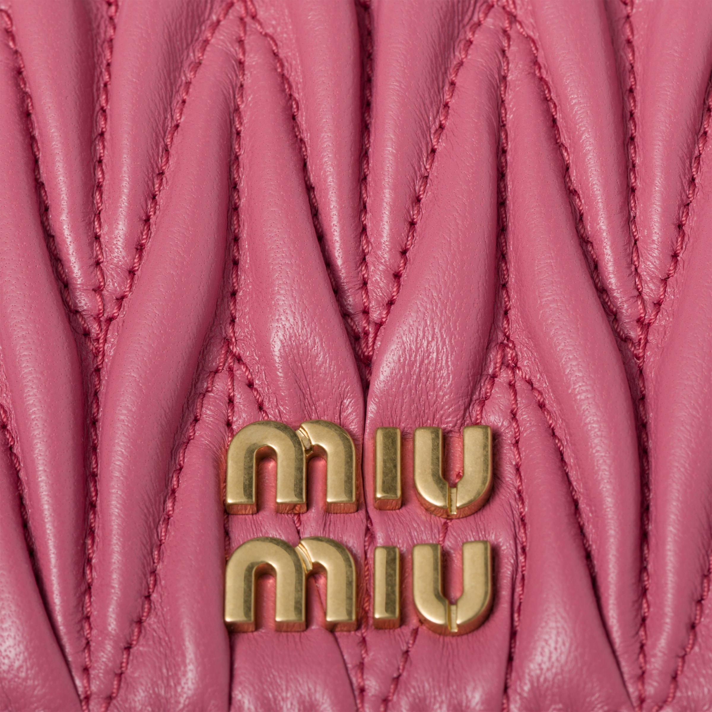 Small matelassé nappa leather wallet - 5