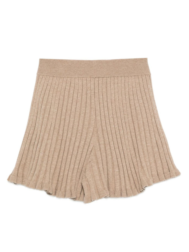 LISA YANG ribbed shorts outlook