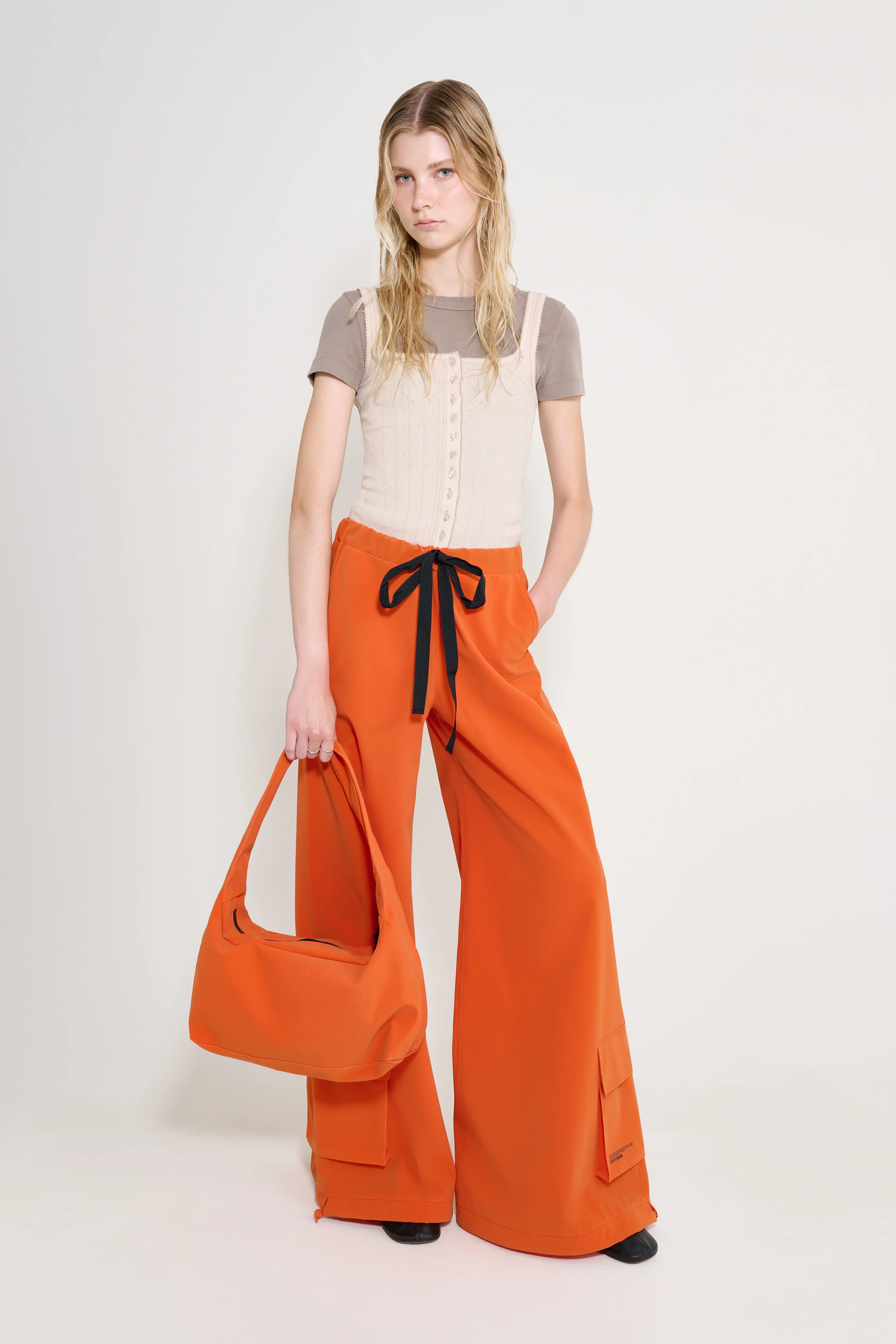 Karla Pocket Trousers Pumpkin - 1