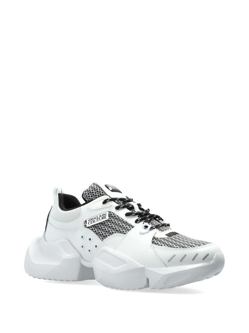 VERSACE JEANS COUTURE mesh-panelled sneakers outlook