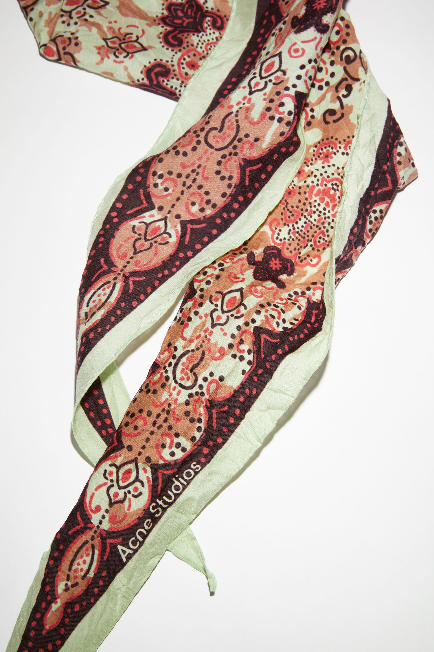 Foulard scarf - Pale green - 4