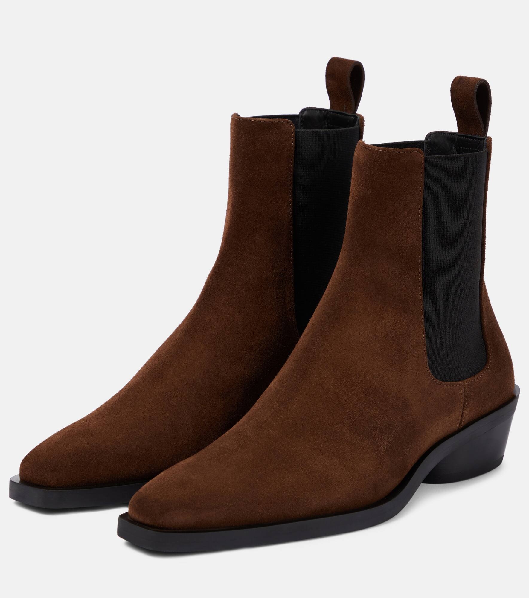 Bronco suede Chelsea boots - 5