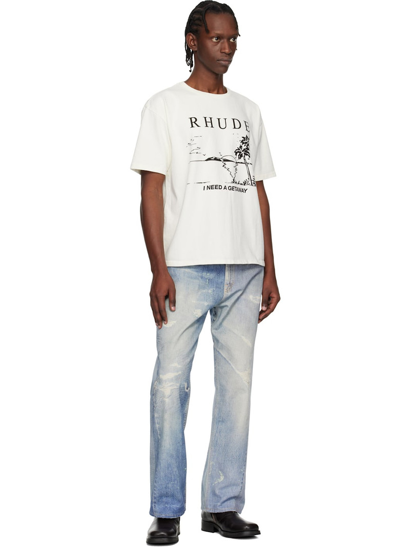 Rhude Off-White 'I Need A Getaway' T-shirt outlook